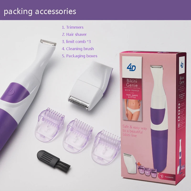 5 in1 Perfect Bikini Trimmer Kit Precision Facial Electric Hair