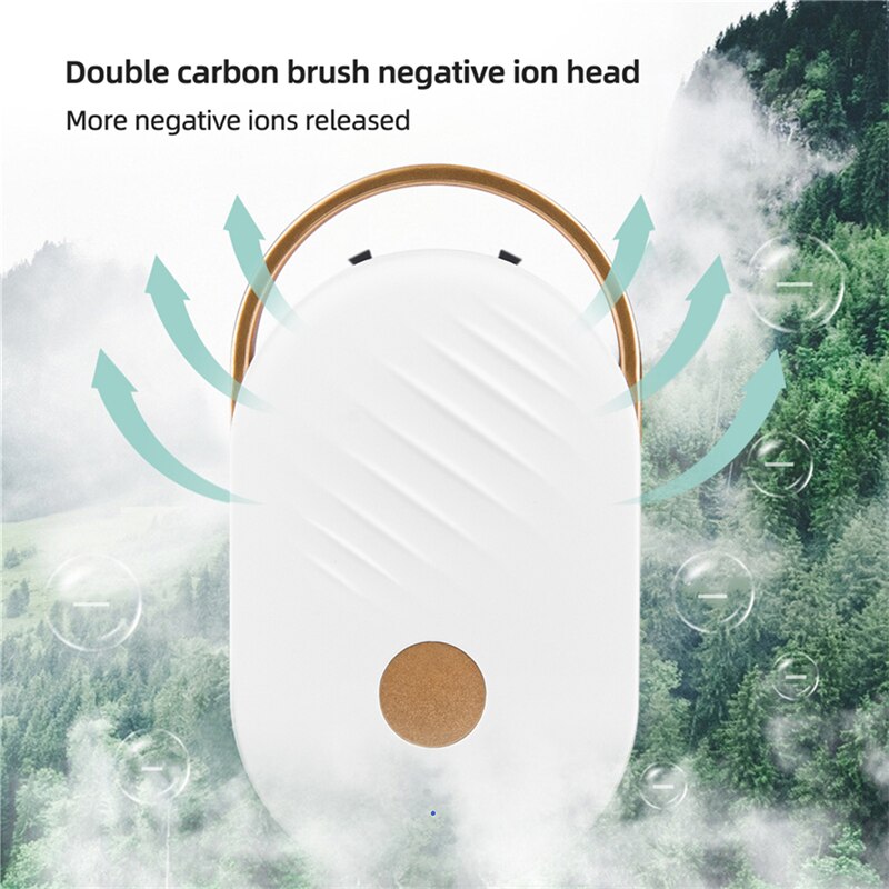 Mini lanyard Portable Air Purifier Cleaner Negative Ion USB Mini Home