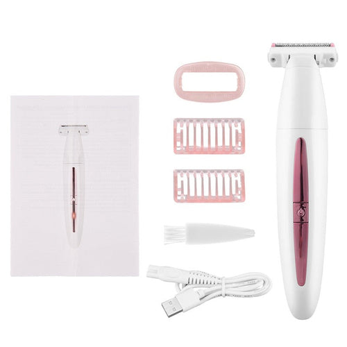 Waterproof Electric Women Epilator Hair Removal Face Bikini Legs