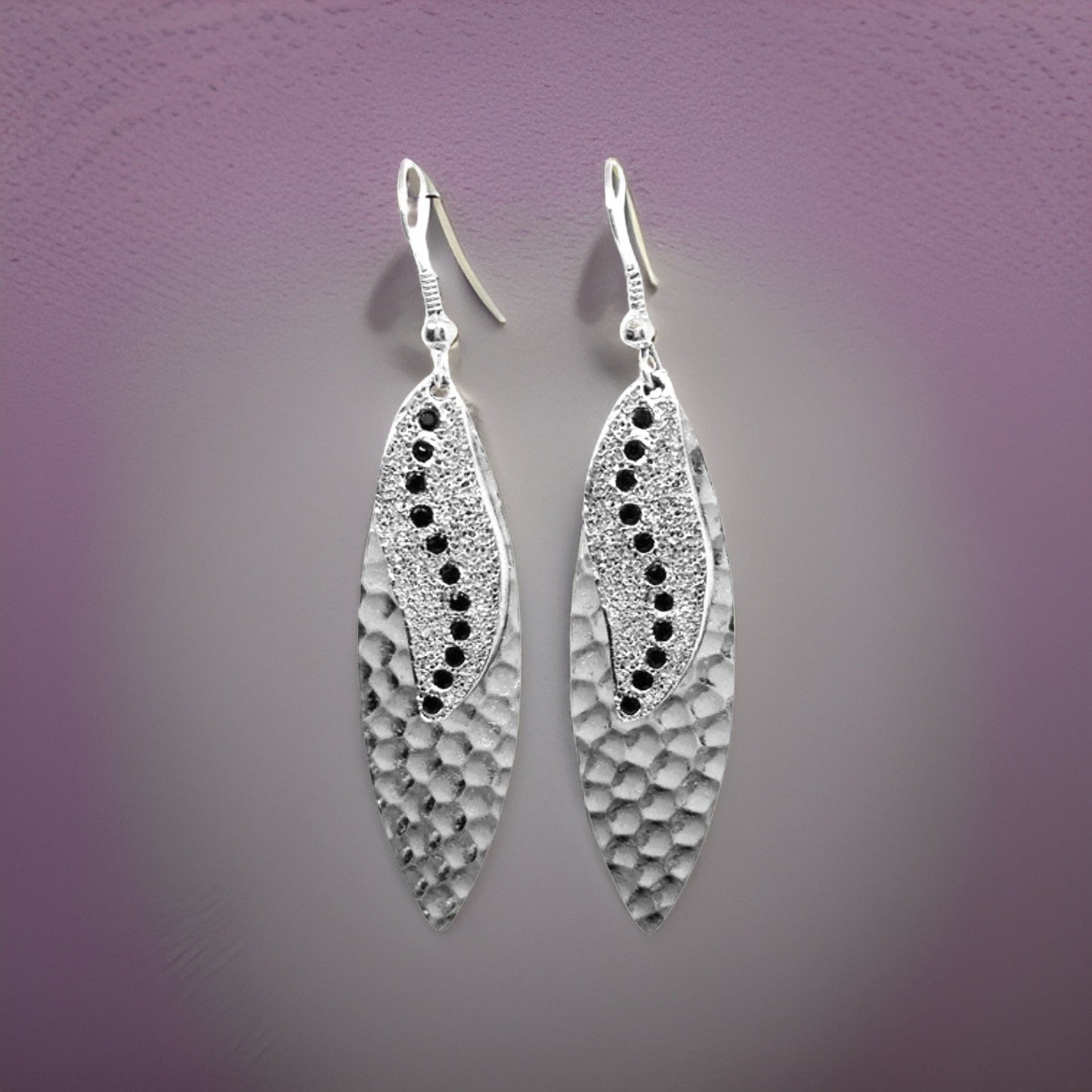 Navette Sun Rays Earrings