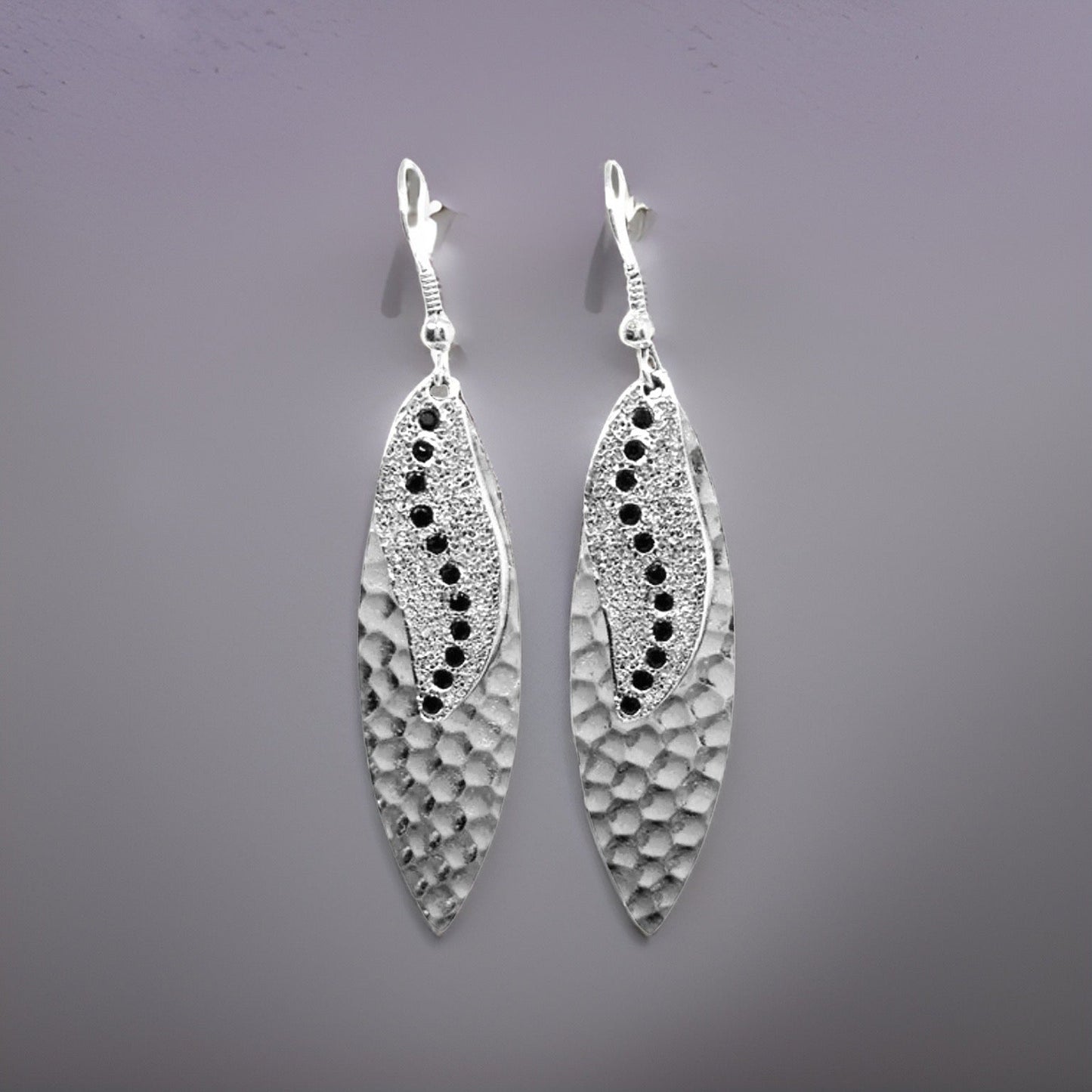 Navette Sun Rays Earrings