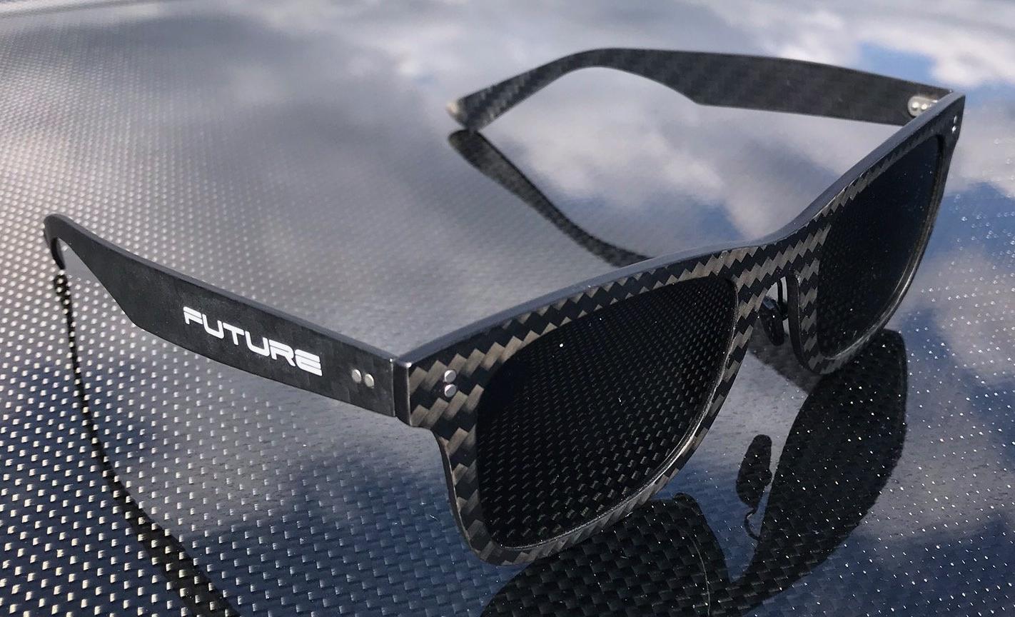 NEW ME IM Full Carbon Fibre Sunglasses | Polarised Midnight Black