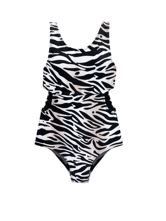 Zebra Print  Swimsuit