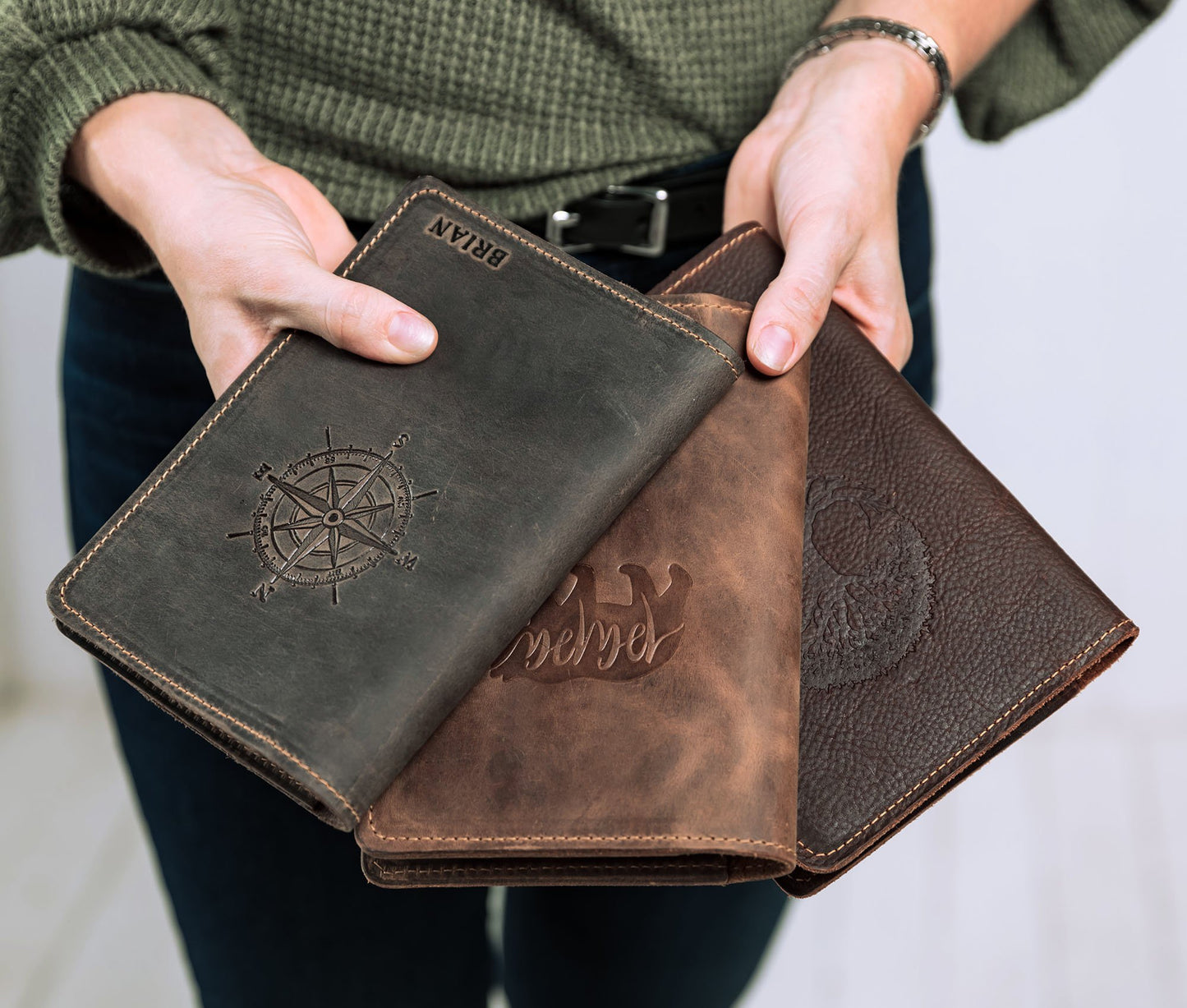 NEW ME IM Leather Journal
