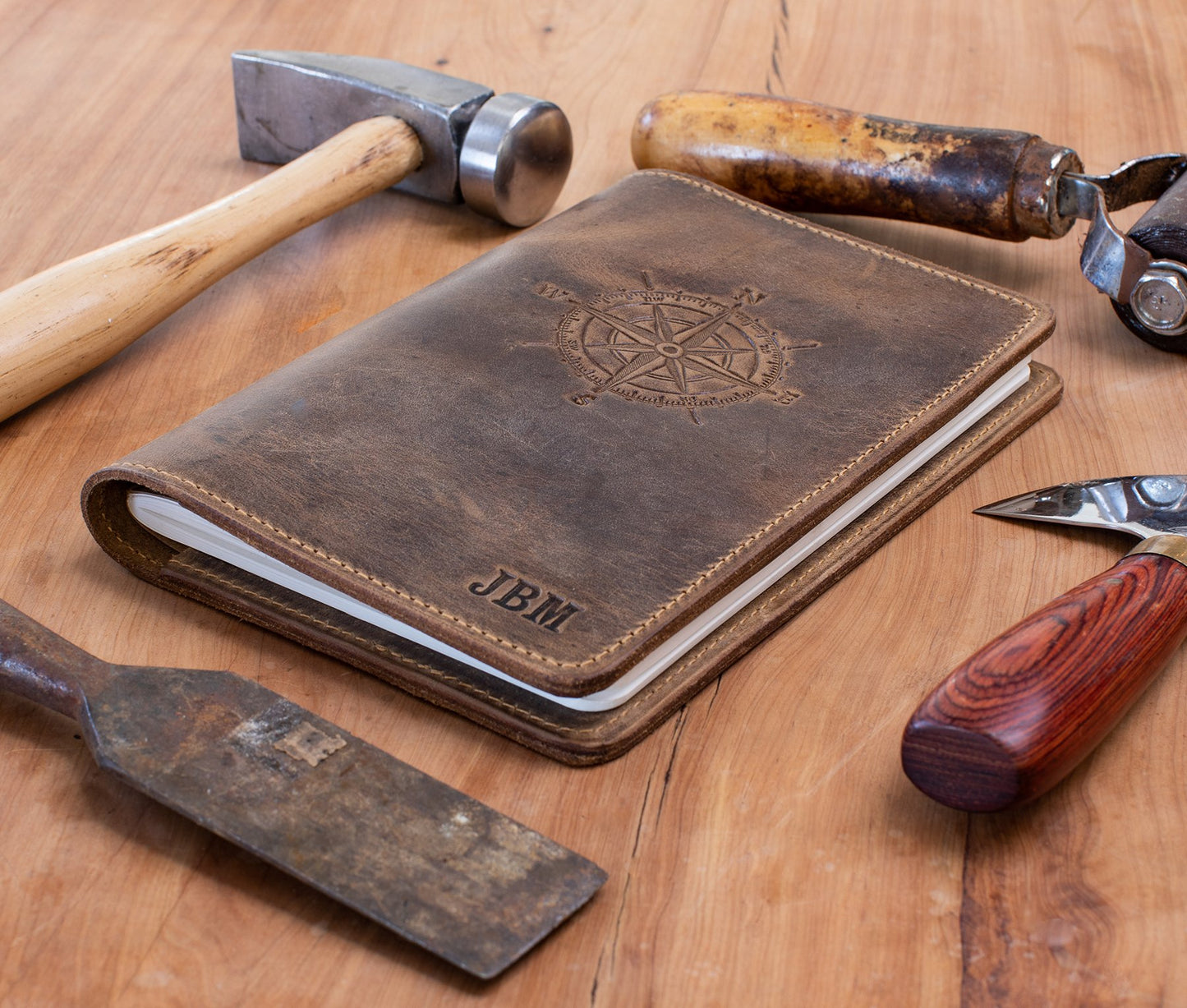 NEW ME IM Leather Journal