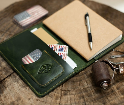 NEW ME IM Leather Journal