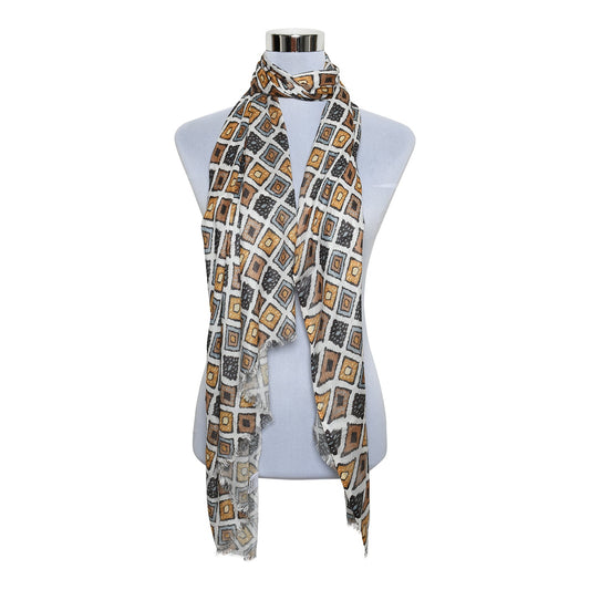 Womens Viscose Print Scarf Lightweight Wraps MV515