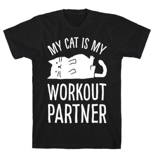 MY CAT IS MY WORKOUT PARTNER