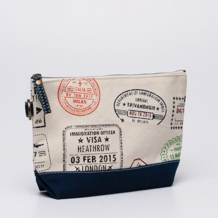 NEW ME IM All Zip Top Pouch in Venture Camo Print