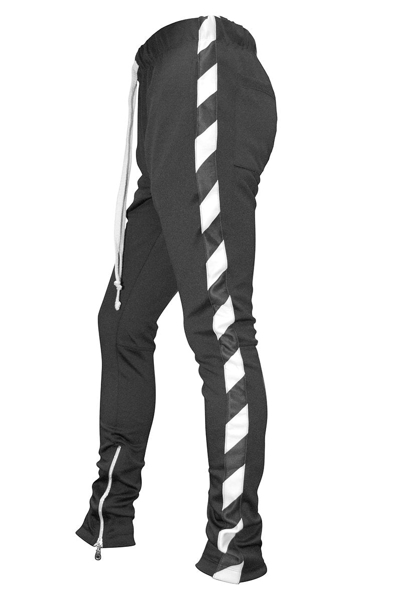 DIAGONAL TRACK PANTS P124