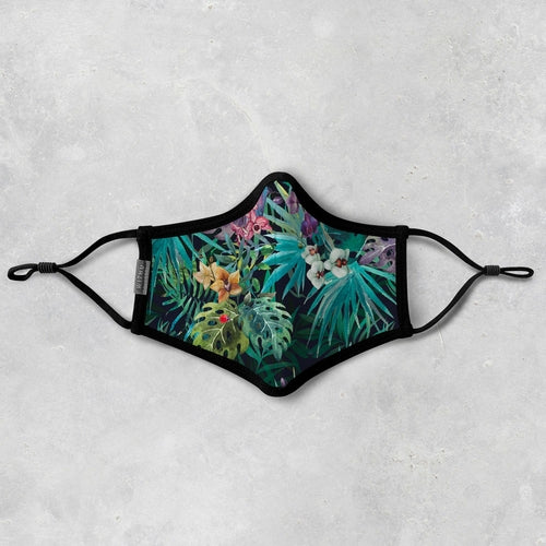 Washable Reusable Face Masks - 3-Layer with Adjustable Ear