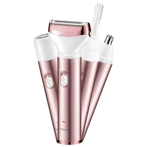 4 in 1 Electric Razor for Women Shaver Lady Shaver Body Hair Trimmer