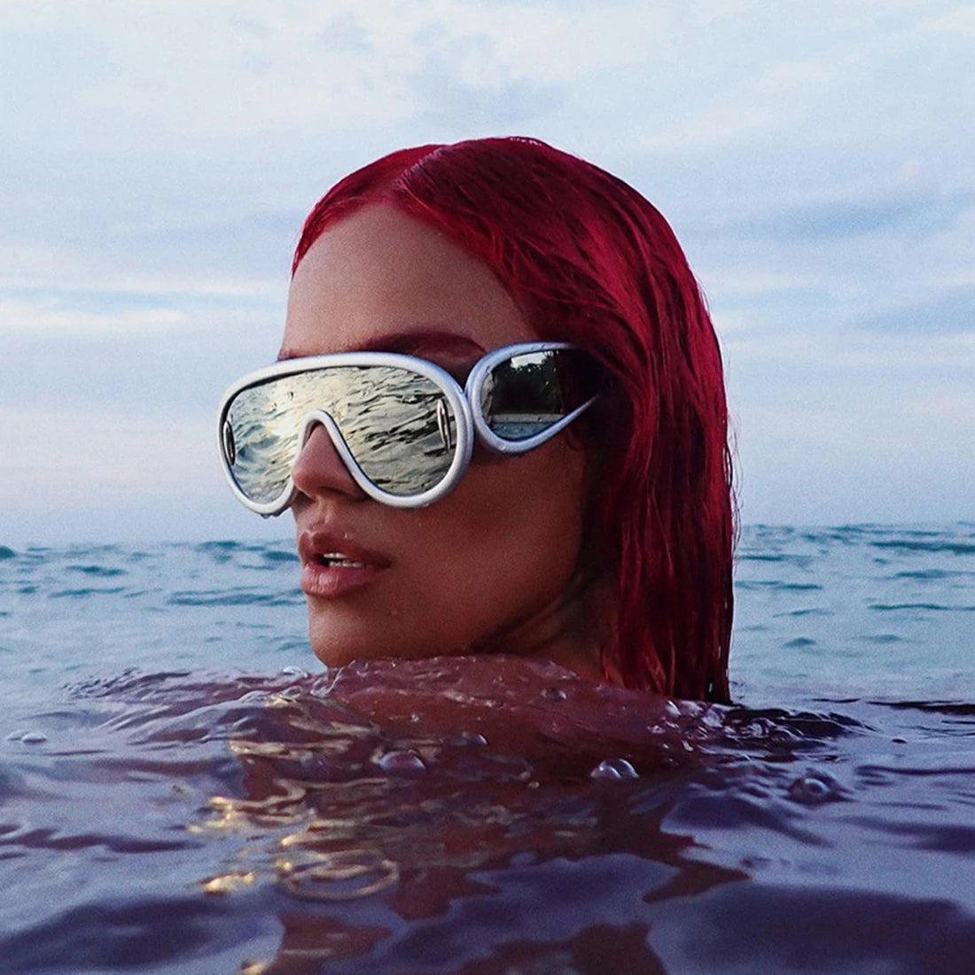 NEW ME IM Oversized Punk Sunglasses - Sexikinis Swim