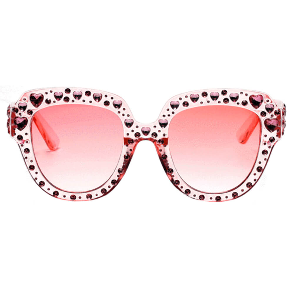 NEW ME IM Women Round Cat Eye Fashion Sunglasses
