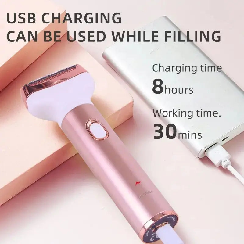 4 in 1 Electric Razor for Women Shaver Lady Shaver Body Hair Trimmer