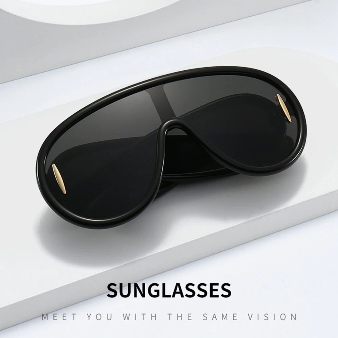 NEW ME IM Oversized Punk Sunglasses - Sexikinis Swim