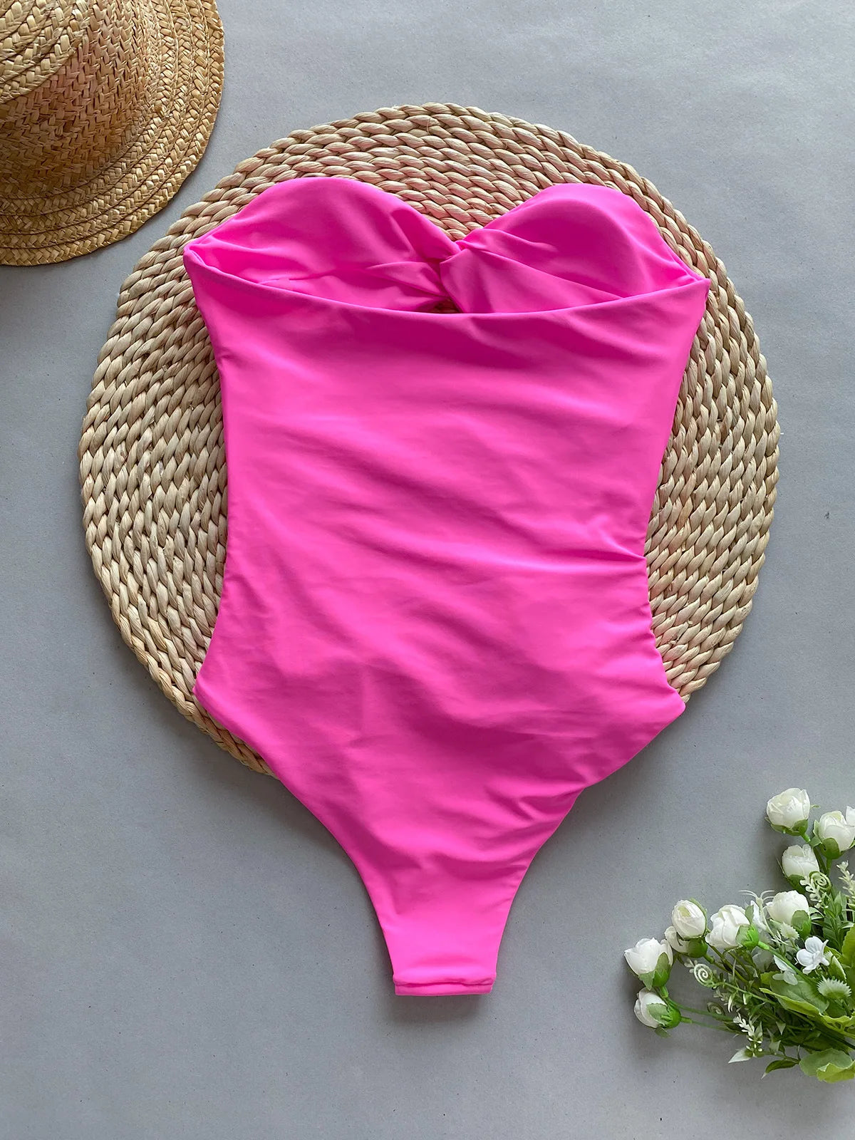 Tia Hollow Out One Piece Swimsuit - Swim