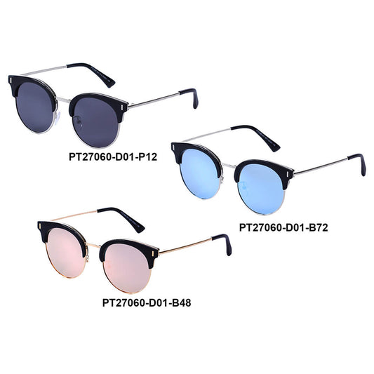 NEW ME IM Women Round Cat Eye Fashion Sunglasses