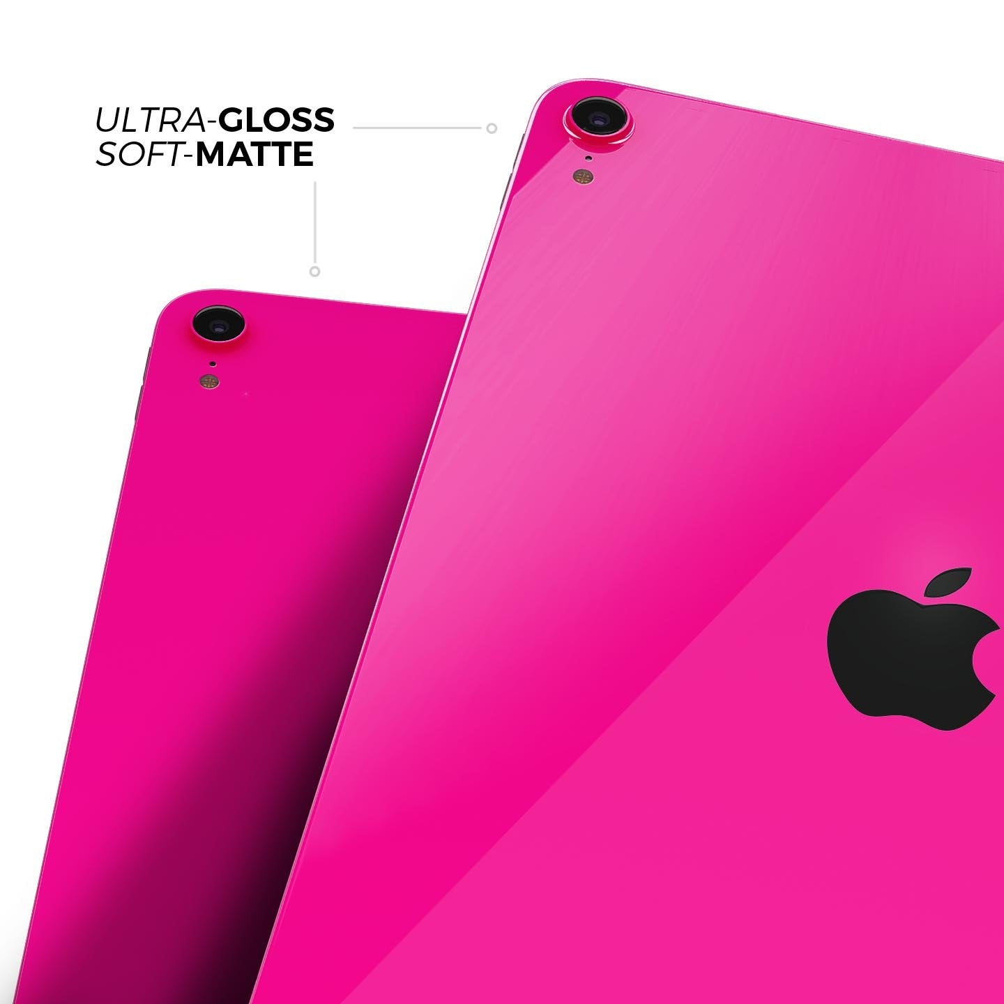 Solid Pink V2 - Full Body Skin Decal for the Apple iPad Pro 12.9",