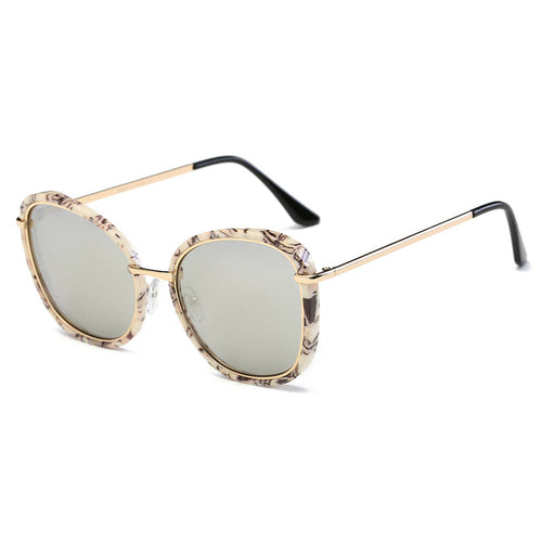 NEW ME IM BROOKVILLE | Women Round Cat Eye Oversize Sunglasses