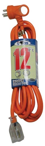Conntek I-PLug 24162-144 12 in. 3 Plug Orange I Plug LED