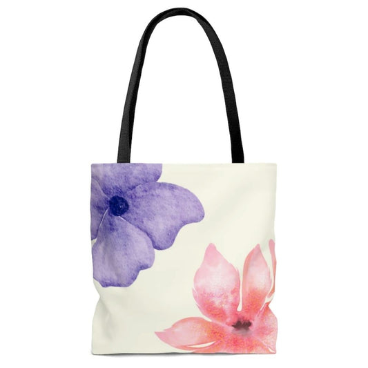 NEW ME IM Fresh Floral Print Beach Shopper Tote Bag Medium