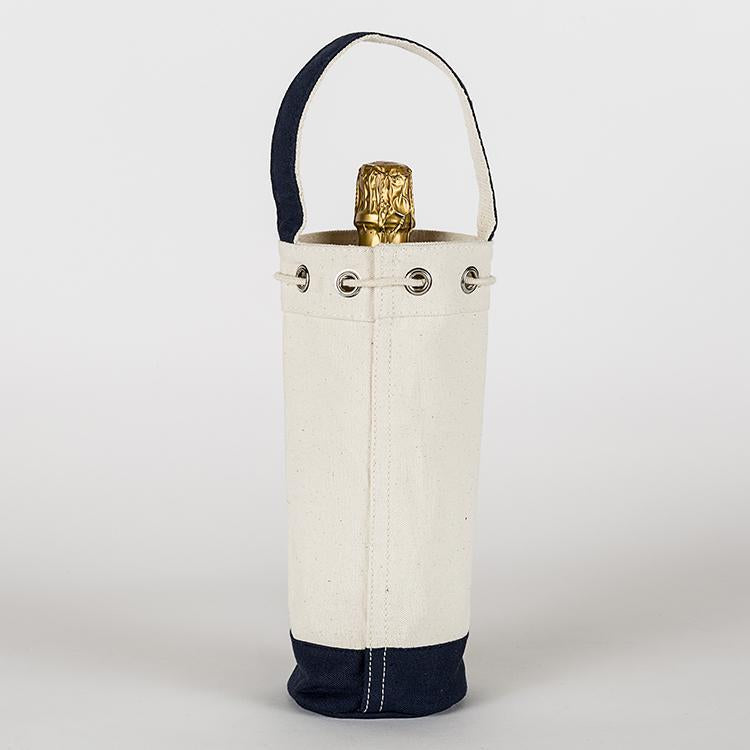 NEW ME IM Champagne Single Bottle Wine Bag