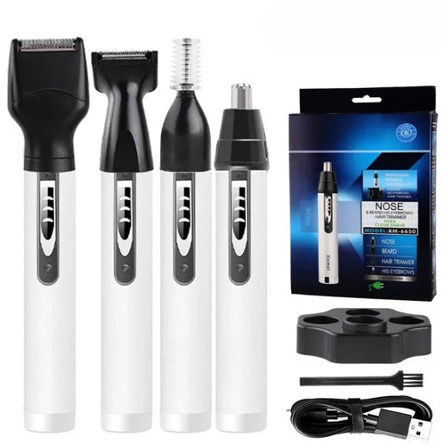 Rechargeable Nose Ear Hair Trimmer For Men&Women Grooming Kit Electric