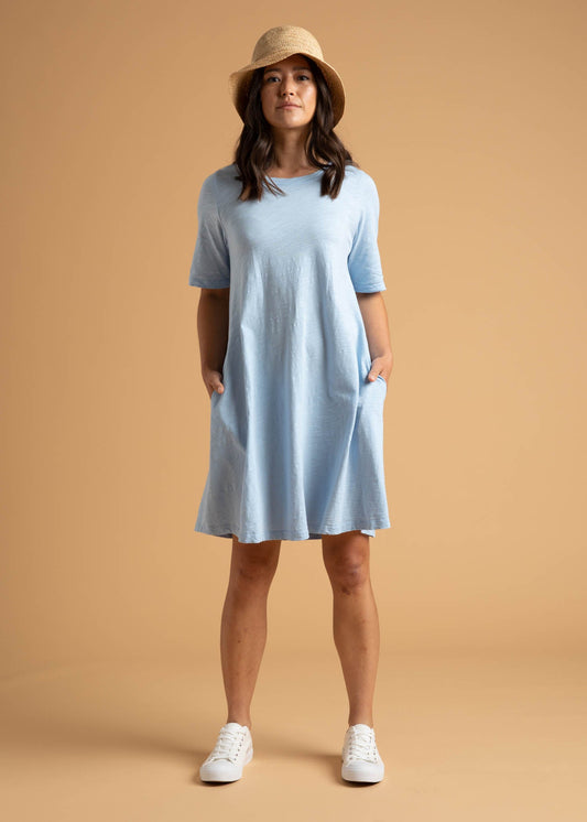 Good Tee Dress - Sky