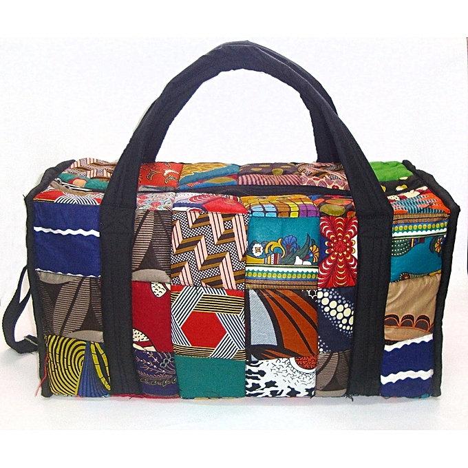 NEW ME IM African Kitengi Luggage Travel and Sports Bag