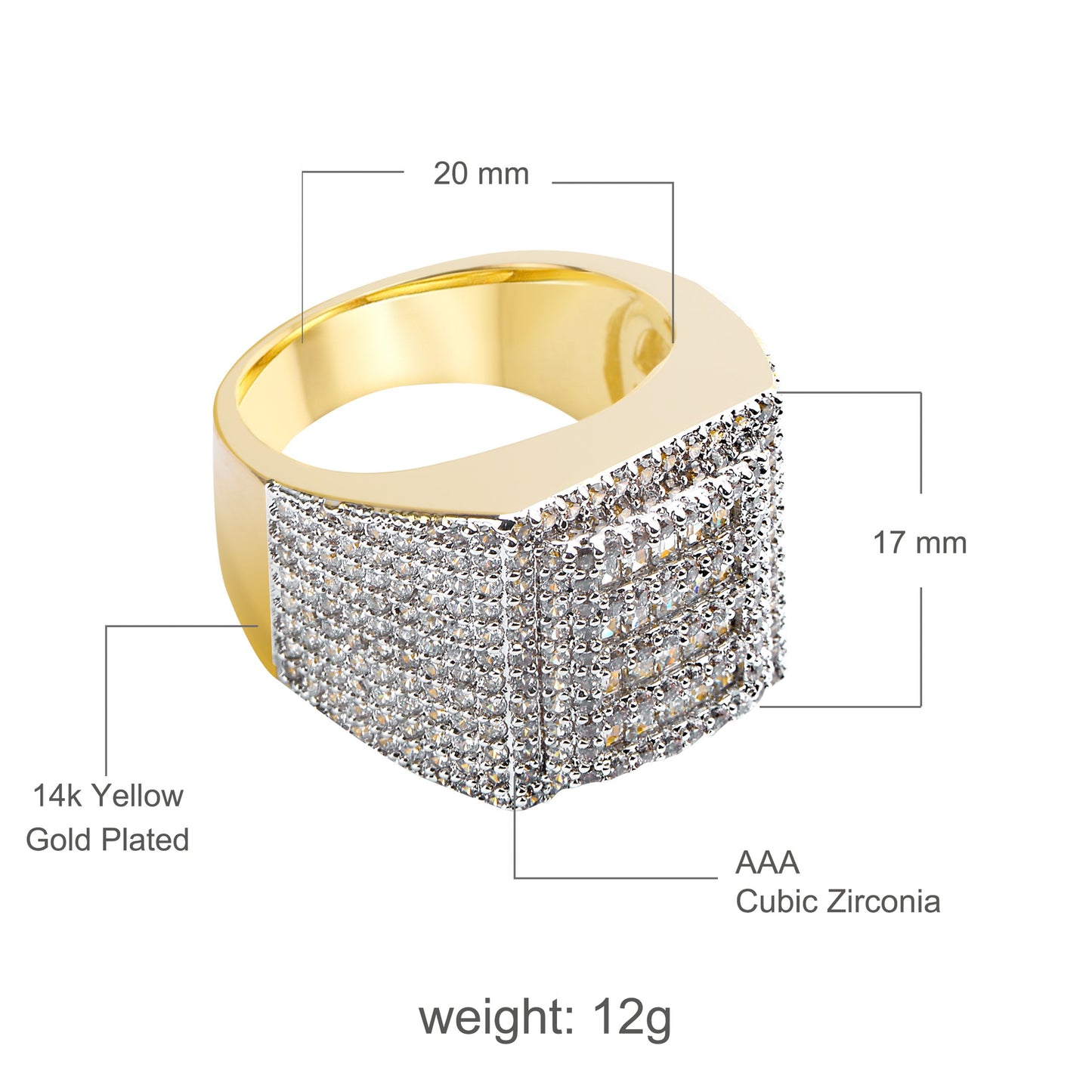 STRIDE 925 SILVER RING  |  9210972