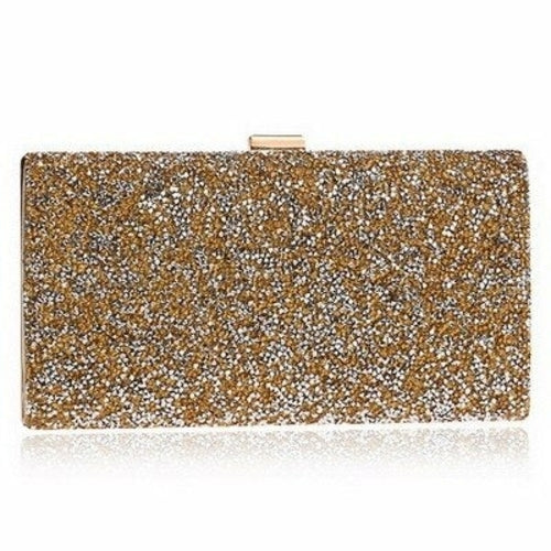 Woman Evening bag Women Diamond Rhinestone Clutch Crystal Chain