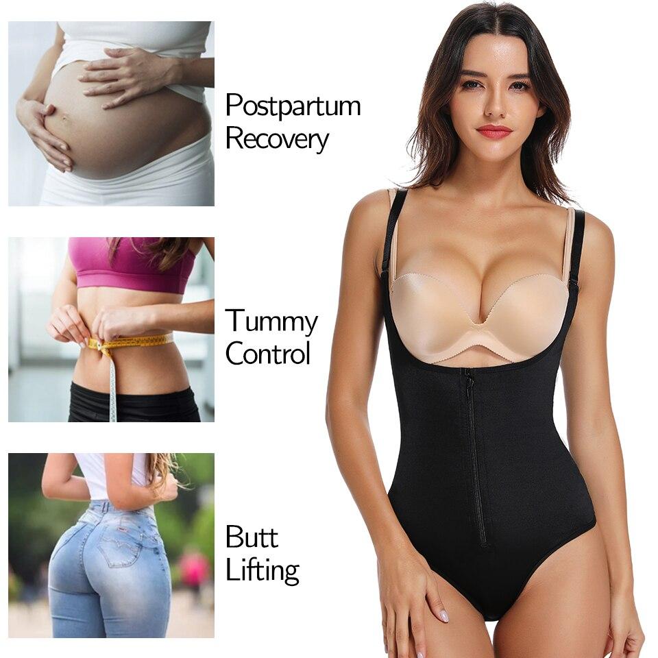 Women Shapewear Bodysuit Tummy Control Full Body Shaper Slimming