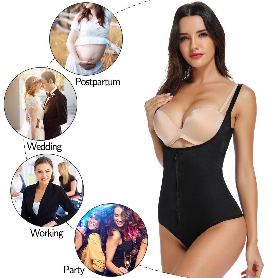 Women Shapewear Bodysuit Tummy Control Full Body Shaper Slimming
