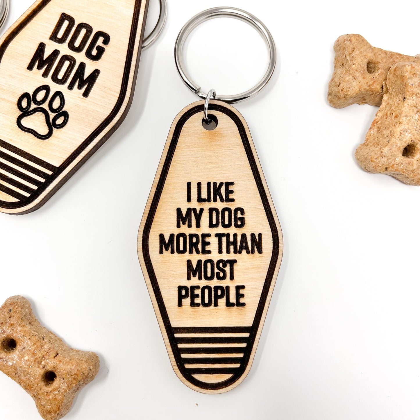 Retro Dog Keychain Collection