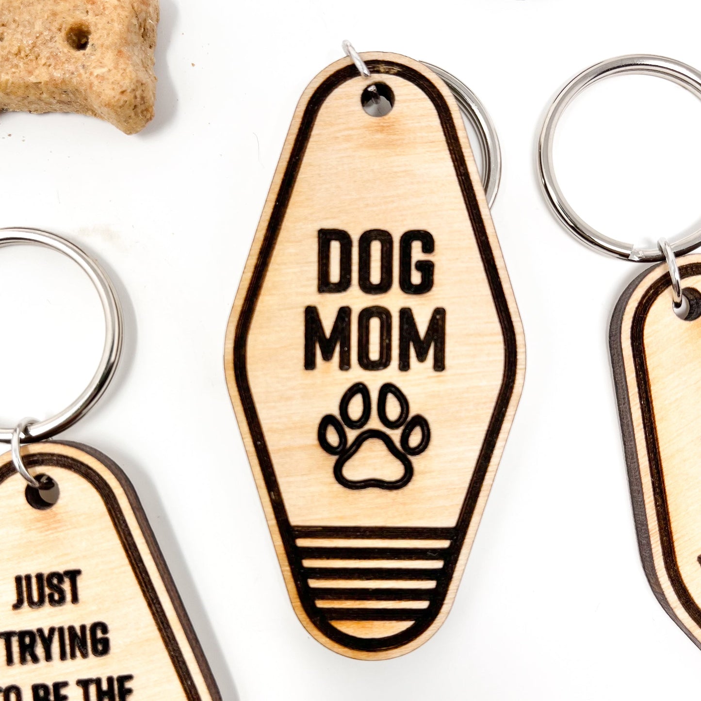 Retro Dog Keychain Collection