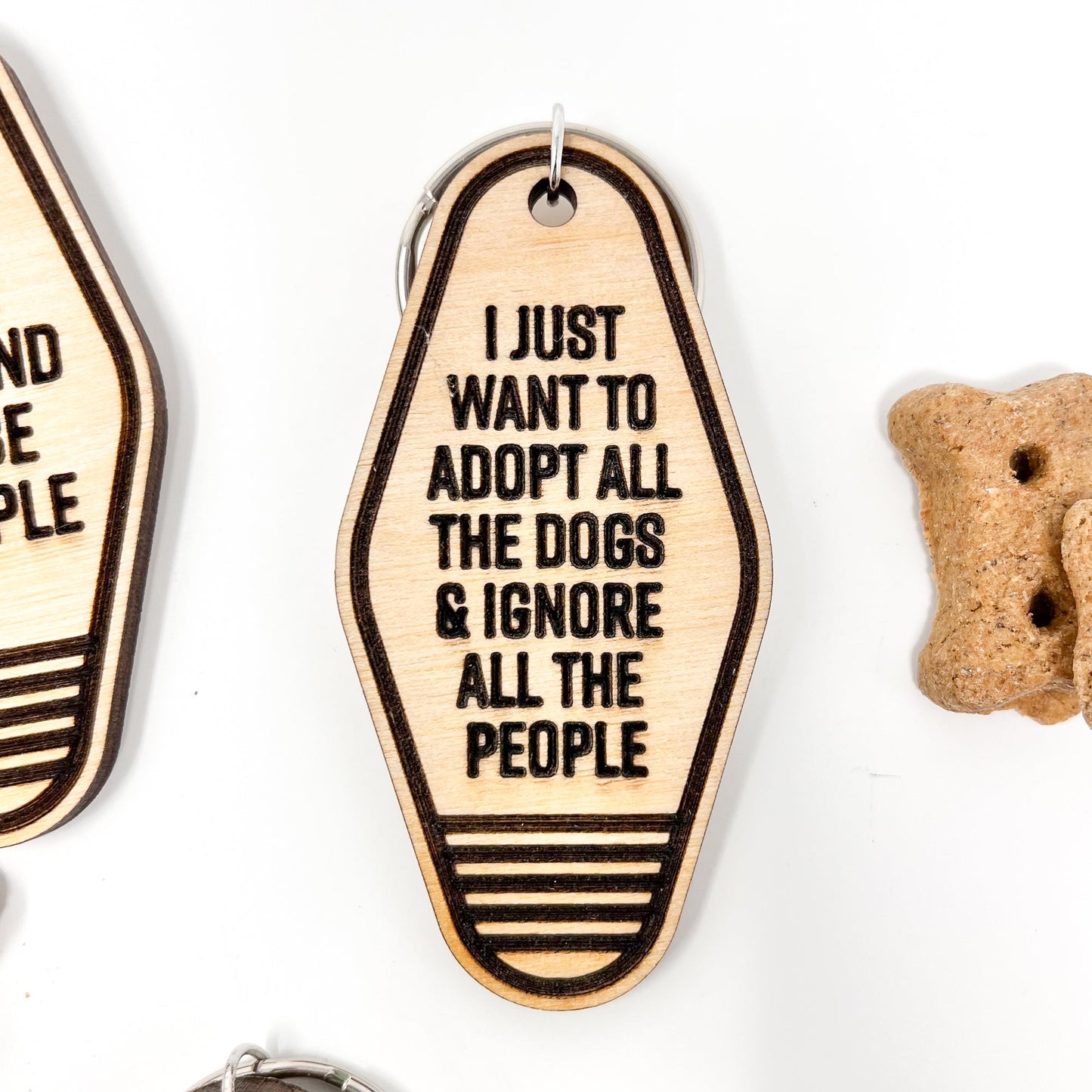 Retro Dog Keychain Collection
