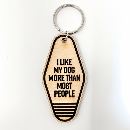 Retro Dog Keychain Collection