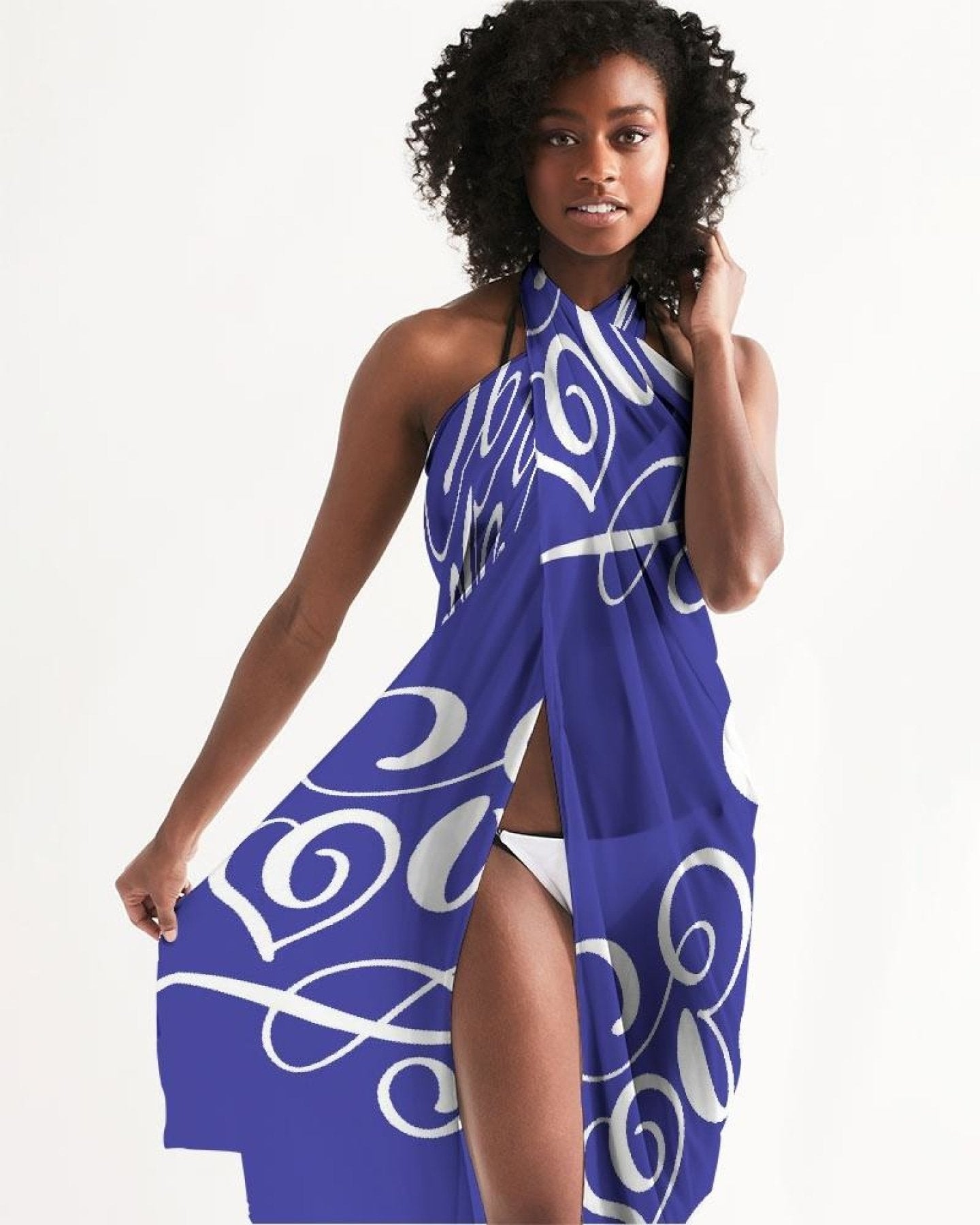 Sheer Love Purple Swimsuit Cover Up