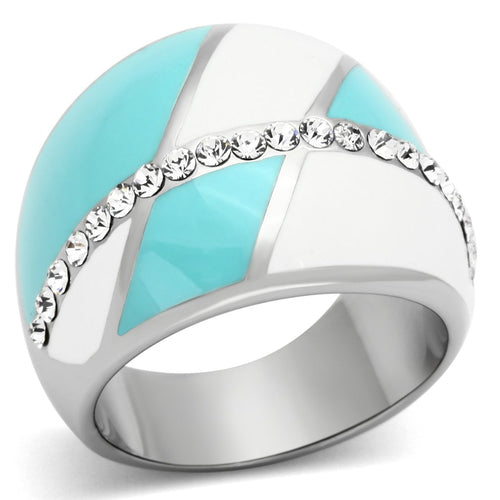 High polished (no plating) Stainless Steel Ring with Top Grade