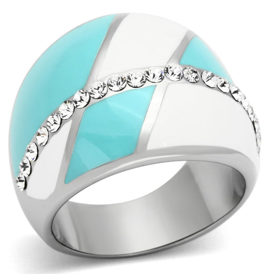 High polished (no plating) Stainless Steel Ring with Top Grade