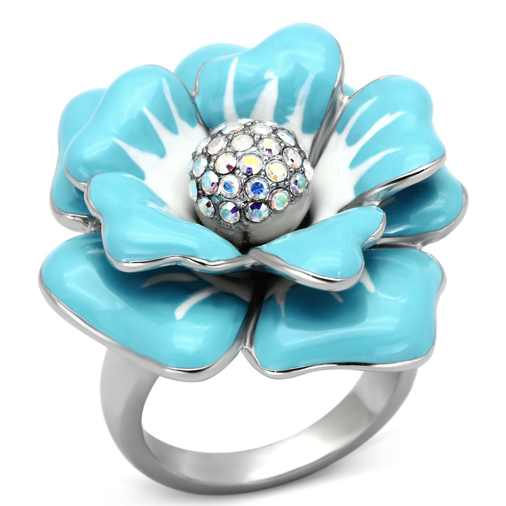 High polished (no plating) Stainless Steel Ring with Top Grade