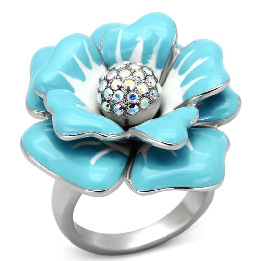 High polished (no plating) Stainless Steel Ring with Top Grade