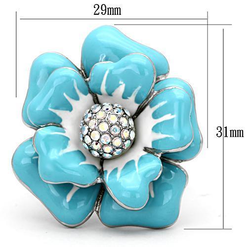 High polished (no plating) Stainless Steel Ring with Top Grade