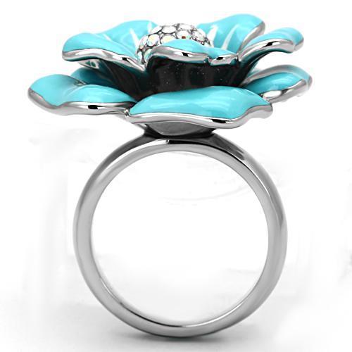 High polished (no plating) Stainless Steel Ring with Top Grade