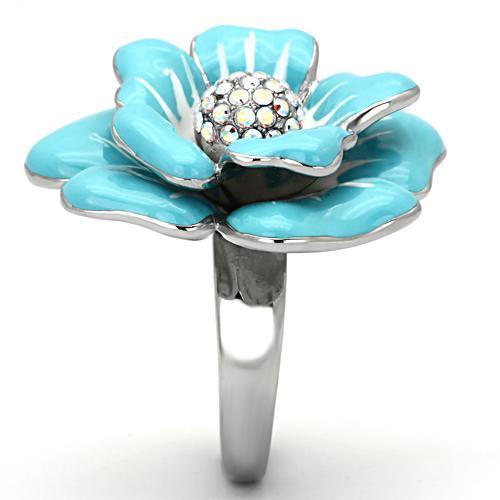 High polished (no plating) Stainless Steel Ring with Top Grade