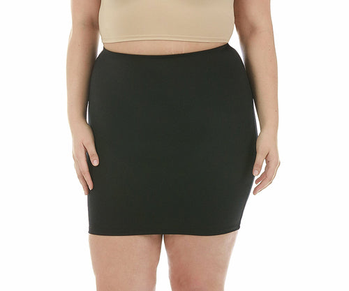 Plus Size Shapewear Slip Skirt